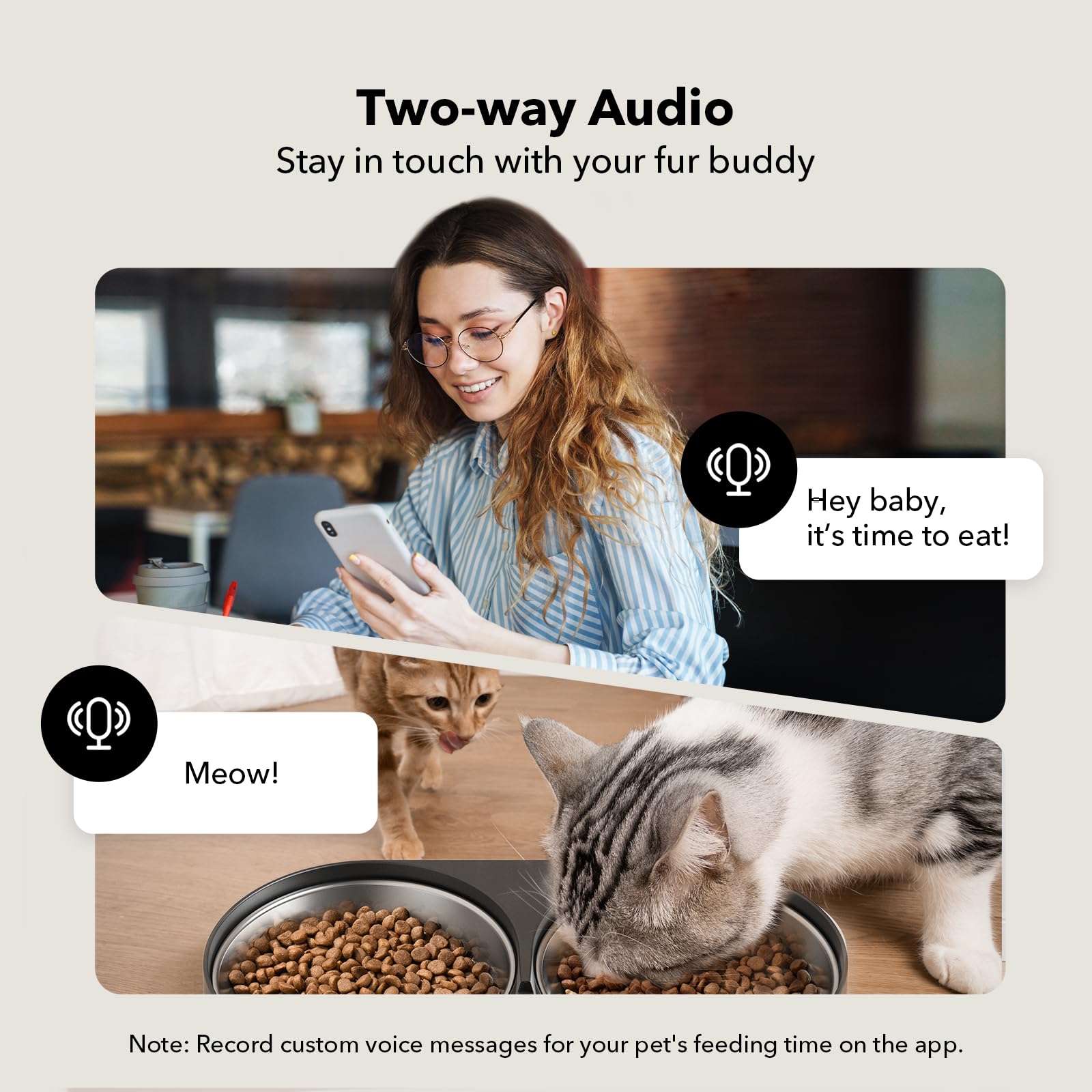 Petlibro Automatic Cat Food Dispenser for Two Pets