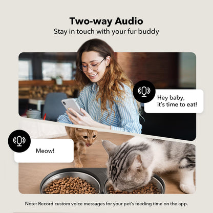Petlibro Automatic Cat Food Dispenser for Two Pets