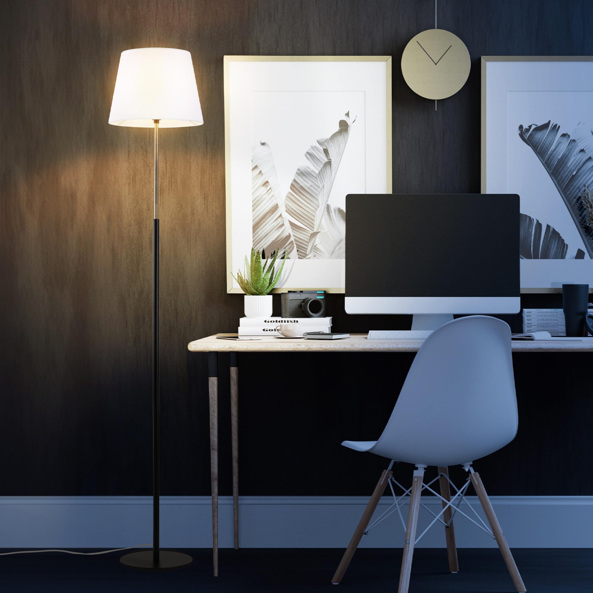 Modern 62 Inch Floor Lamp with Minimalist Design