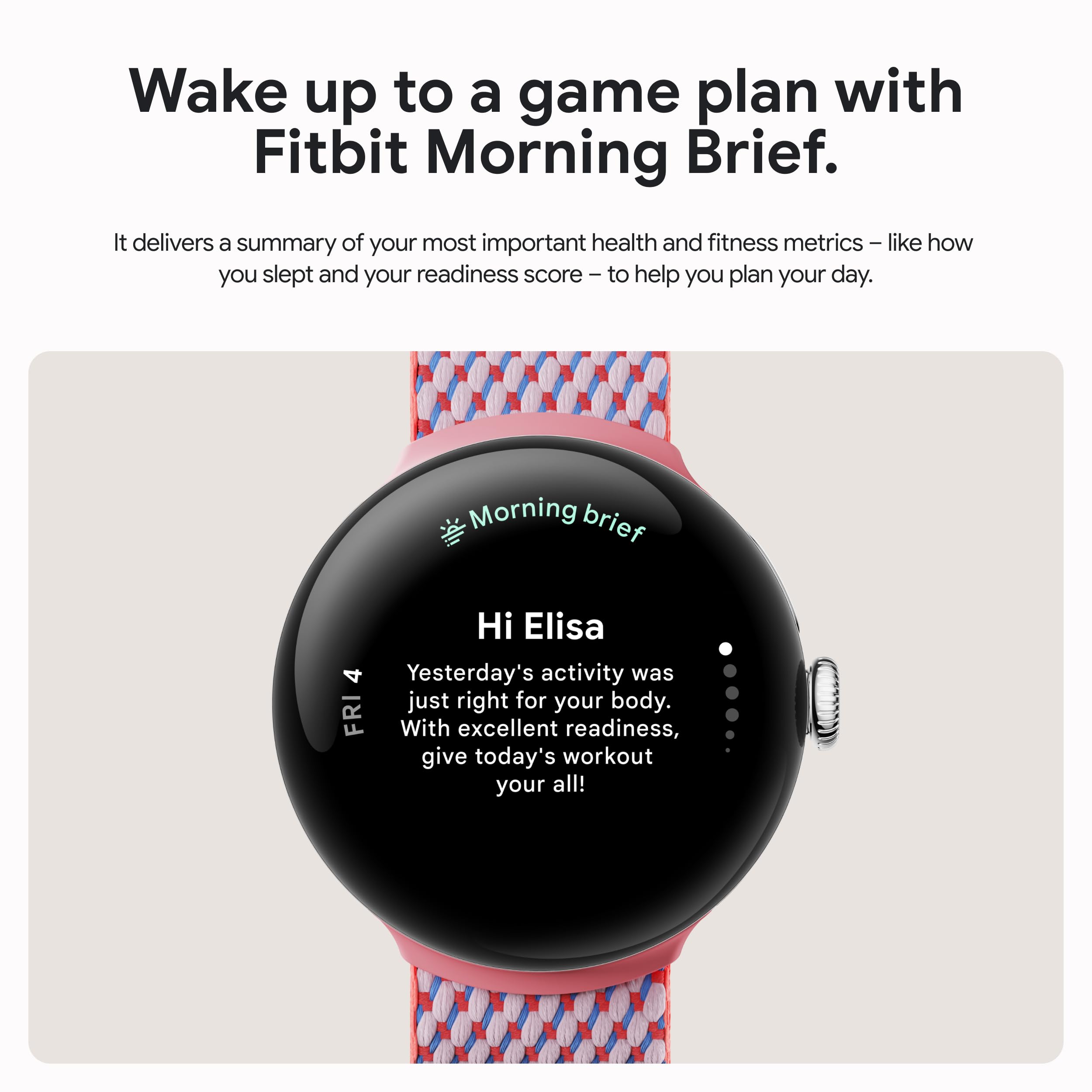 Google Pixel Watch 3 Android Smartwatch With Heart Tracking