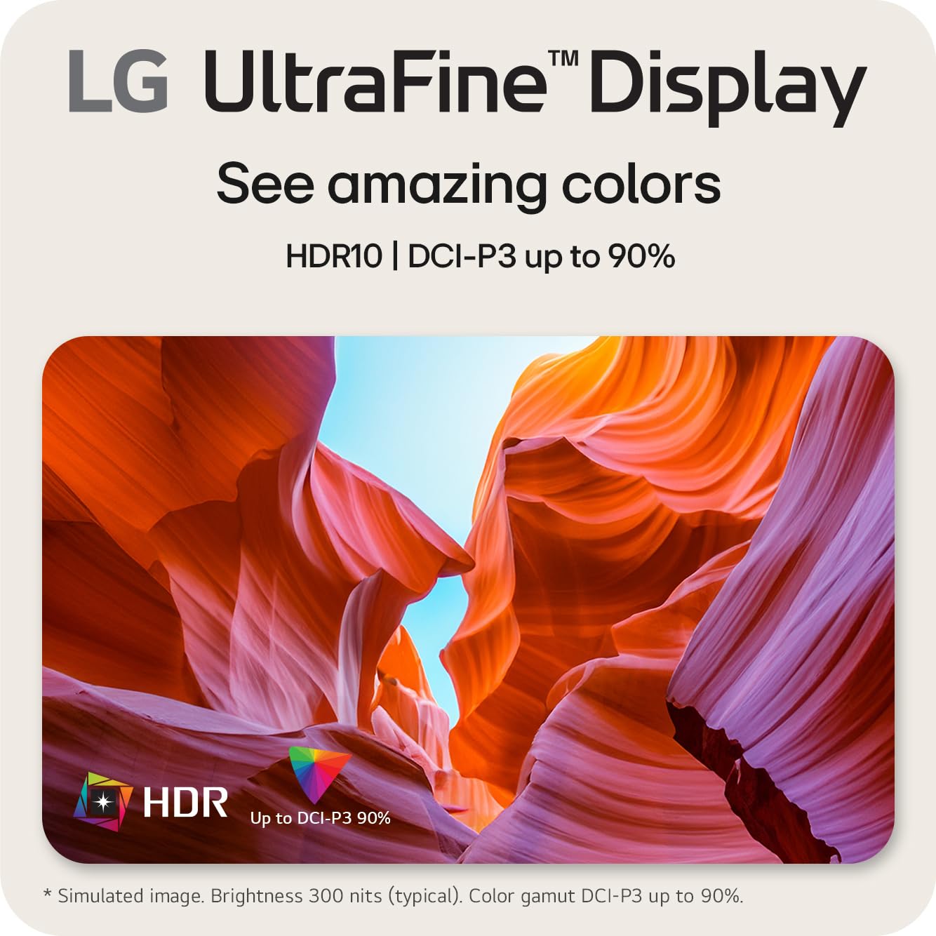 LG 27 Inch 4K UHD Monitor with Borderless Design
