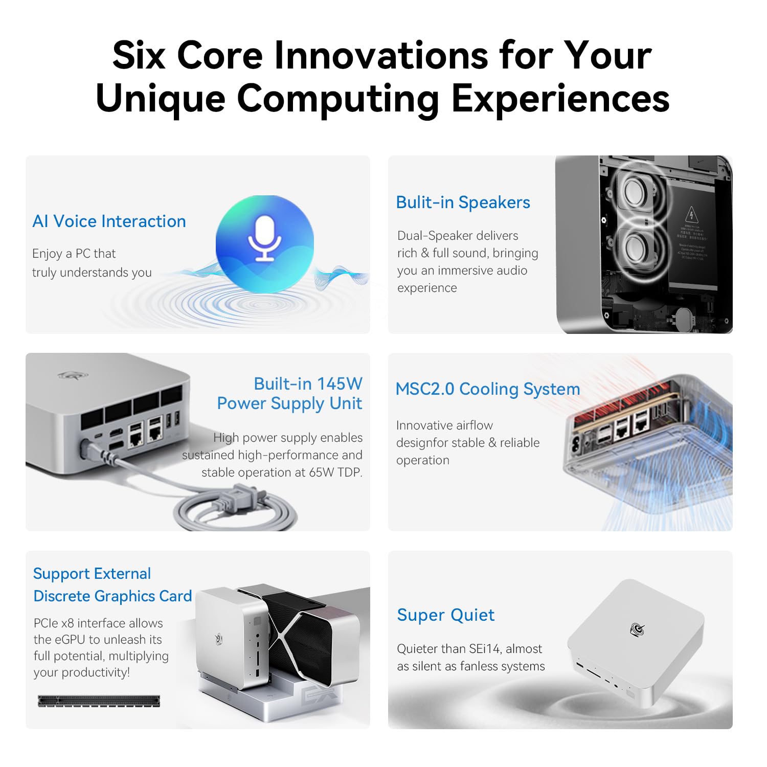 Beelink EQI12 Mini PC with Powerful Intel Core i7