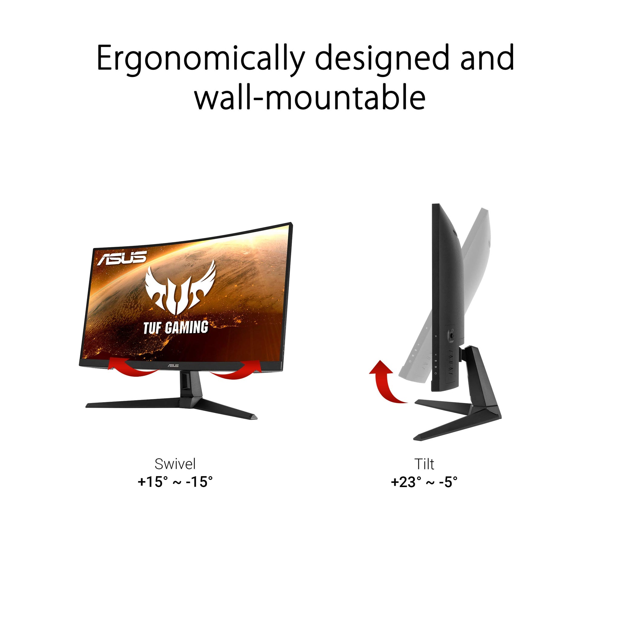 ASUS TUF Gaming 34 Inch Curved Monitor with 180Hz Refresh Rate