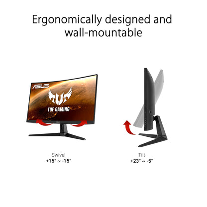 ASUS TUF Gaming 34 Inch Curved Monitor with 180Hz Refresh Rate