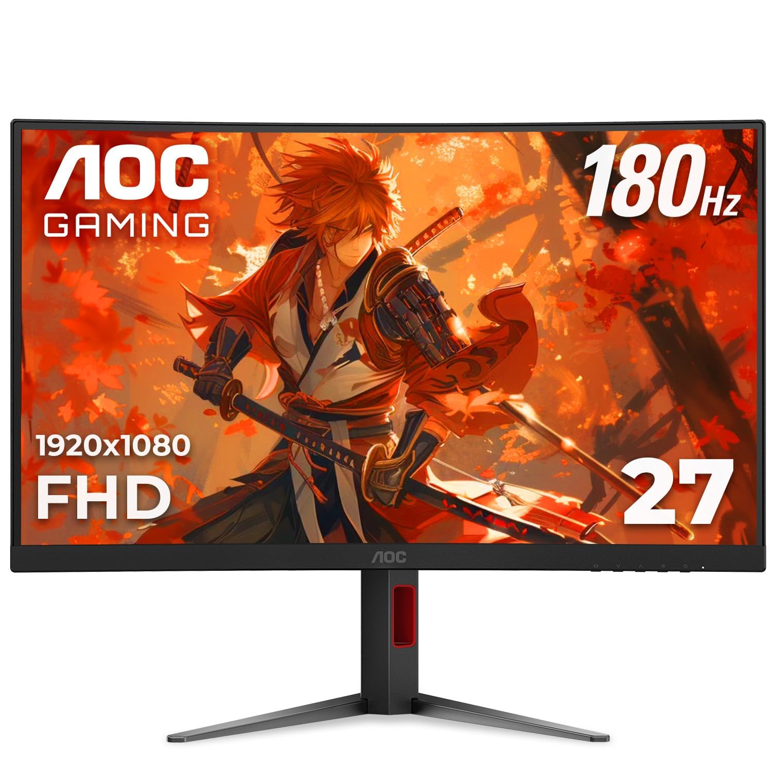 AOC 27 Inch Curved Gaming Monitor with 240Hz Refresh Rate