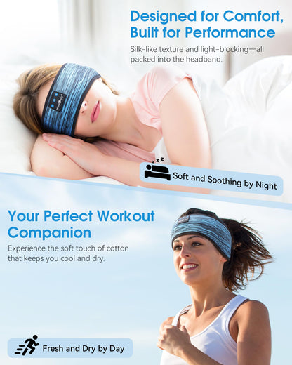 Sleep Headphones Headband Bluetooth 5.4 Wireless Earphones