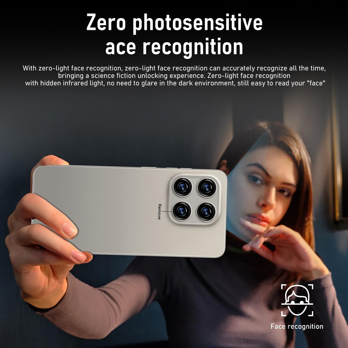 MMY 16PROMA X Unlocked Phone 6.99in HD Android 14 7000mAh 5G 16GB 512GB Deep Blue