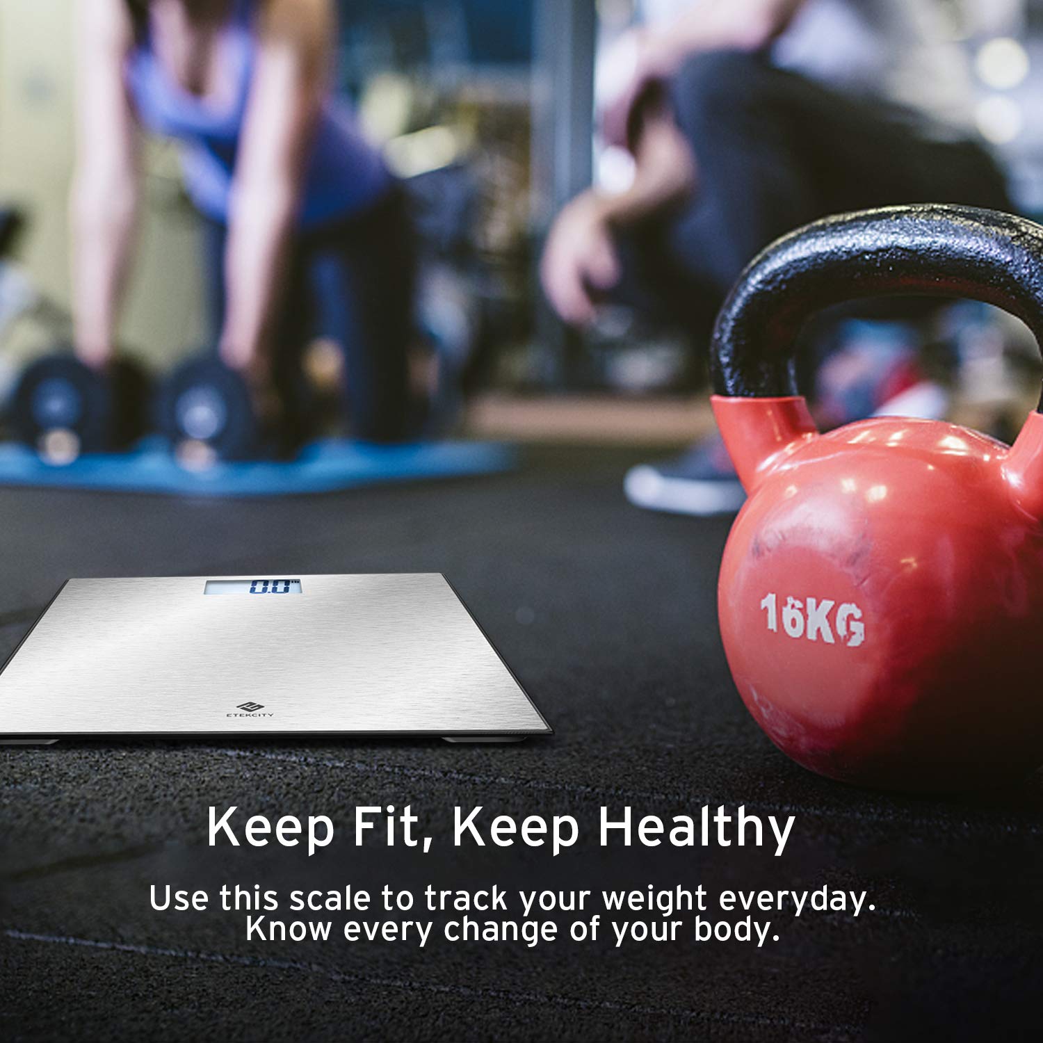 Smart Body Weight Scale with Accurate BMI Tracking