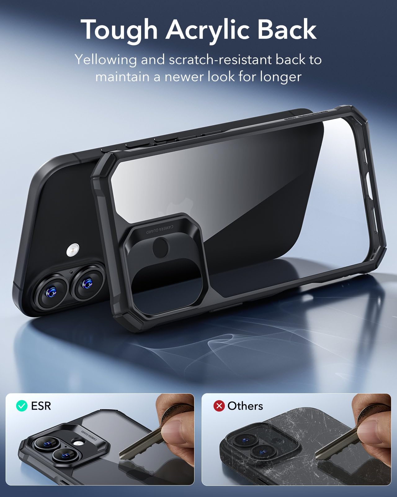 Military-Grade Clear Case for iPhone 14 and 13