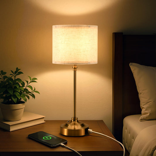 Bojim Cordless Rechargeable Lamp 17Inch USB Port 6000mAh