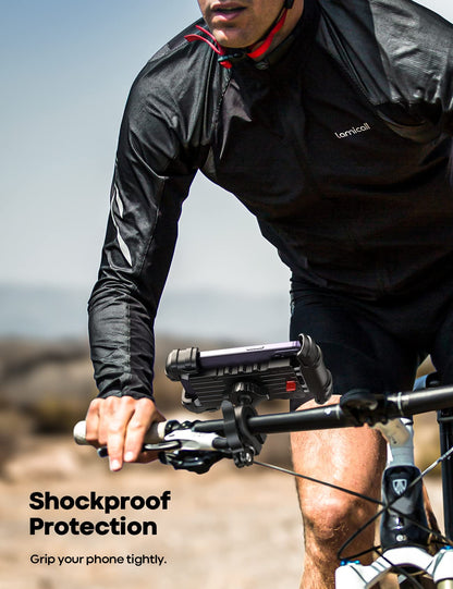 Lamicall Bike Phone Holder for Motorcycle Handlebar Clamp