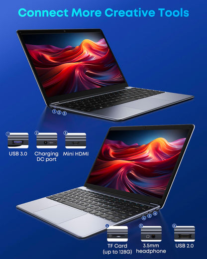 CHUWI HeroBook Pro Slim Laptop with 2K Display