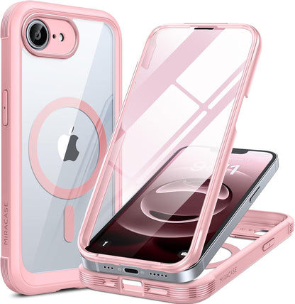 Miracase Glass Series iPhone 11 Rugged Case 6.1 9H Purple