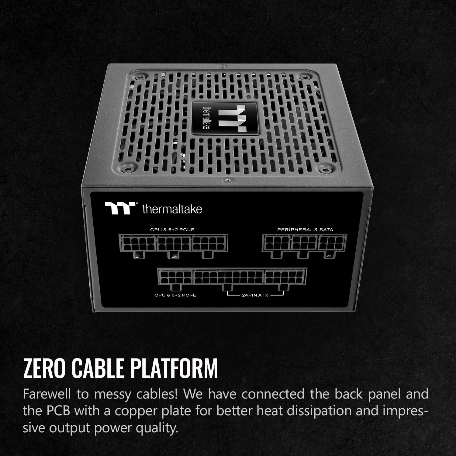 Thermaltake Toughpower GX2 600W Power Supply With Gold Efficiency