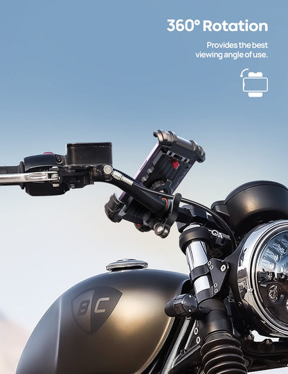 Lamicall Bike Phone Holder for Motorcycle Handlebar Clamp