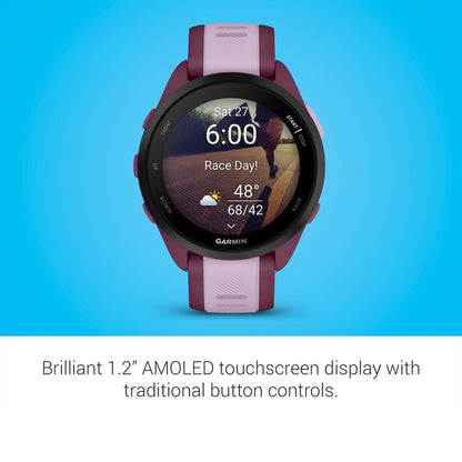 Garmin Forerunner 165 Running Smartwatch With AMOLED Display