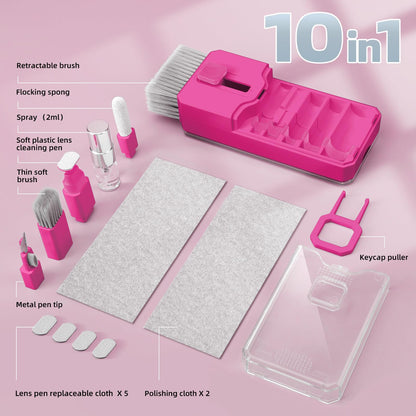 All In One Keyboard Cleaning Kit 10 In 1 Screen Cleaner