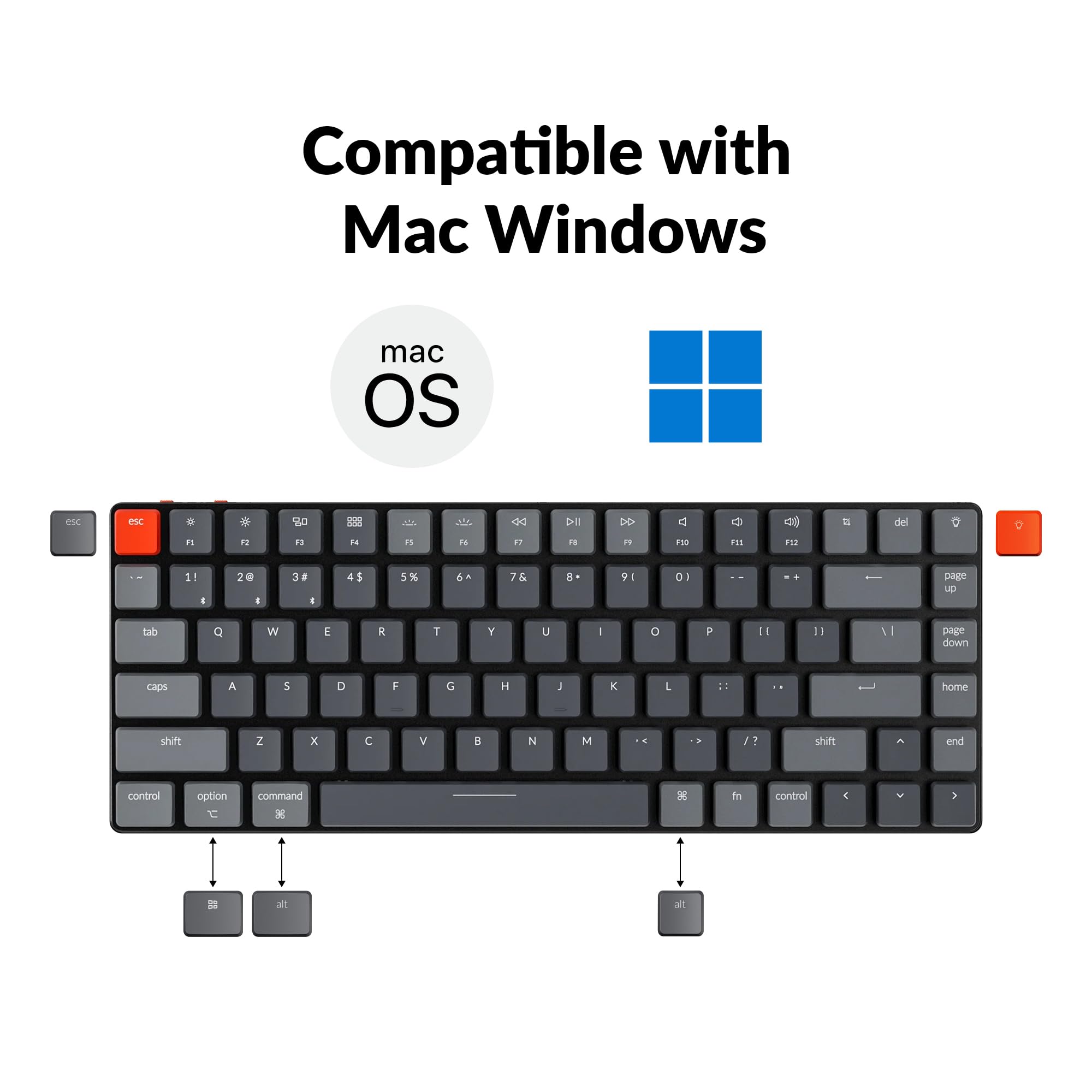 Keychron K3 Ultra Slim Wireless Mechanical Keyboard