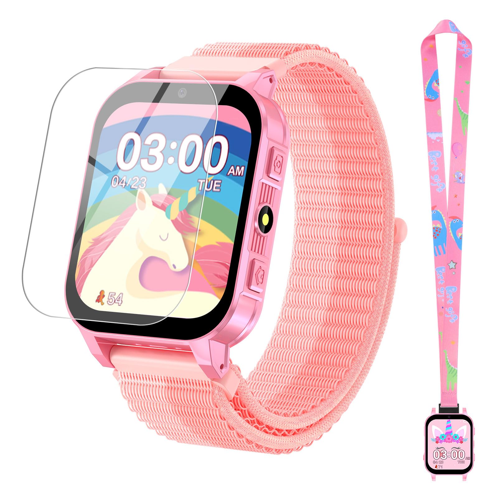 Kids Smartwatch With Educational Games And Camera HD