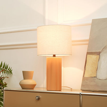 Maya 21 Inch Clear Glass Fillable Table Lamp