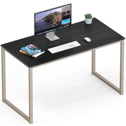 SHW 48 Inch Black Home Office Computer Desk