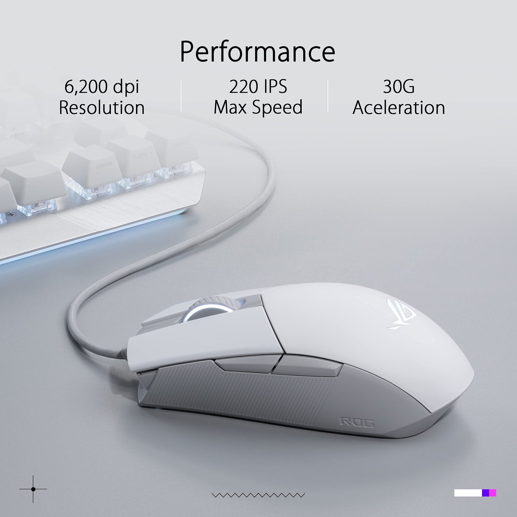 ASUS ROG Strix Impact III Wireless Gaming Mouse Lightweight Precision