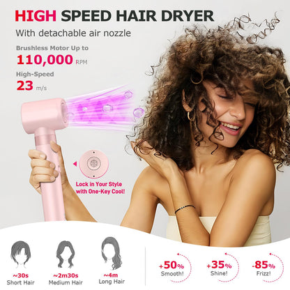 5 In 1 Hair Dryer Brush for Frizz Free Volume