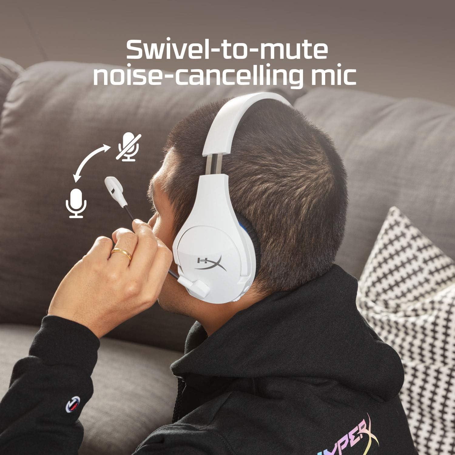 HyperX Cloud Stinger Core Wireless Gaming Headset Lightweight Durability