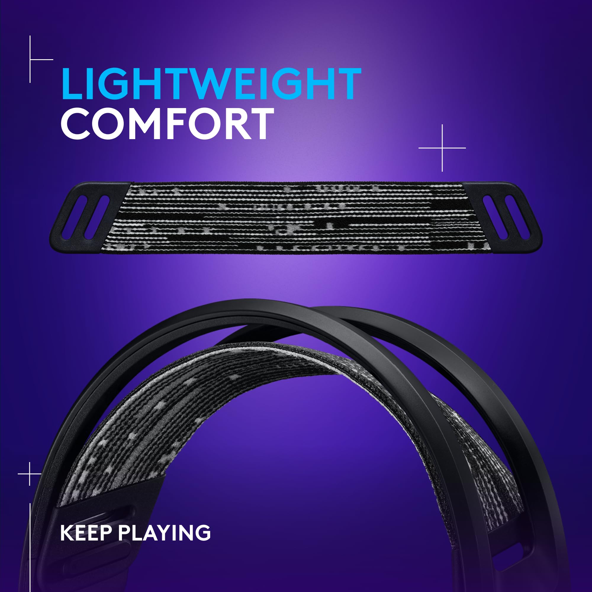 Logitech G733 Wireless Gaming Headset with Premium Audio