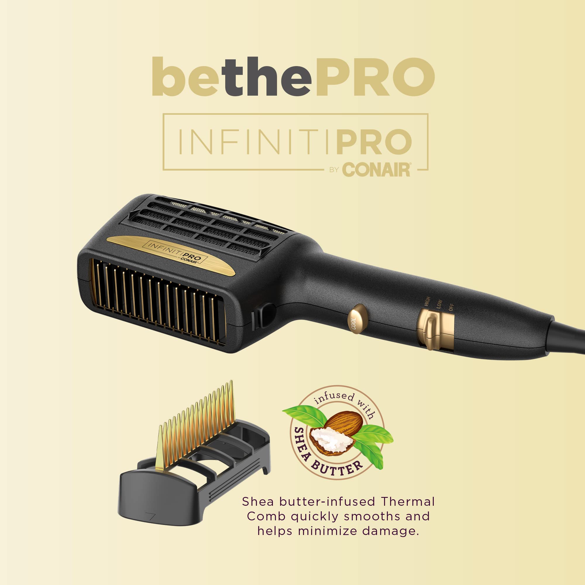 InfinitiPro By Conair 3 In 1 Hair Dryer Styler