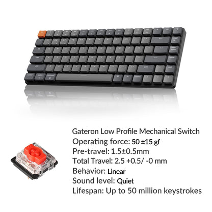 Keychron K3 Ultra Slim Wireless Mechanical Keyboard