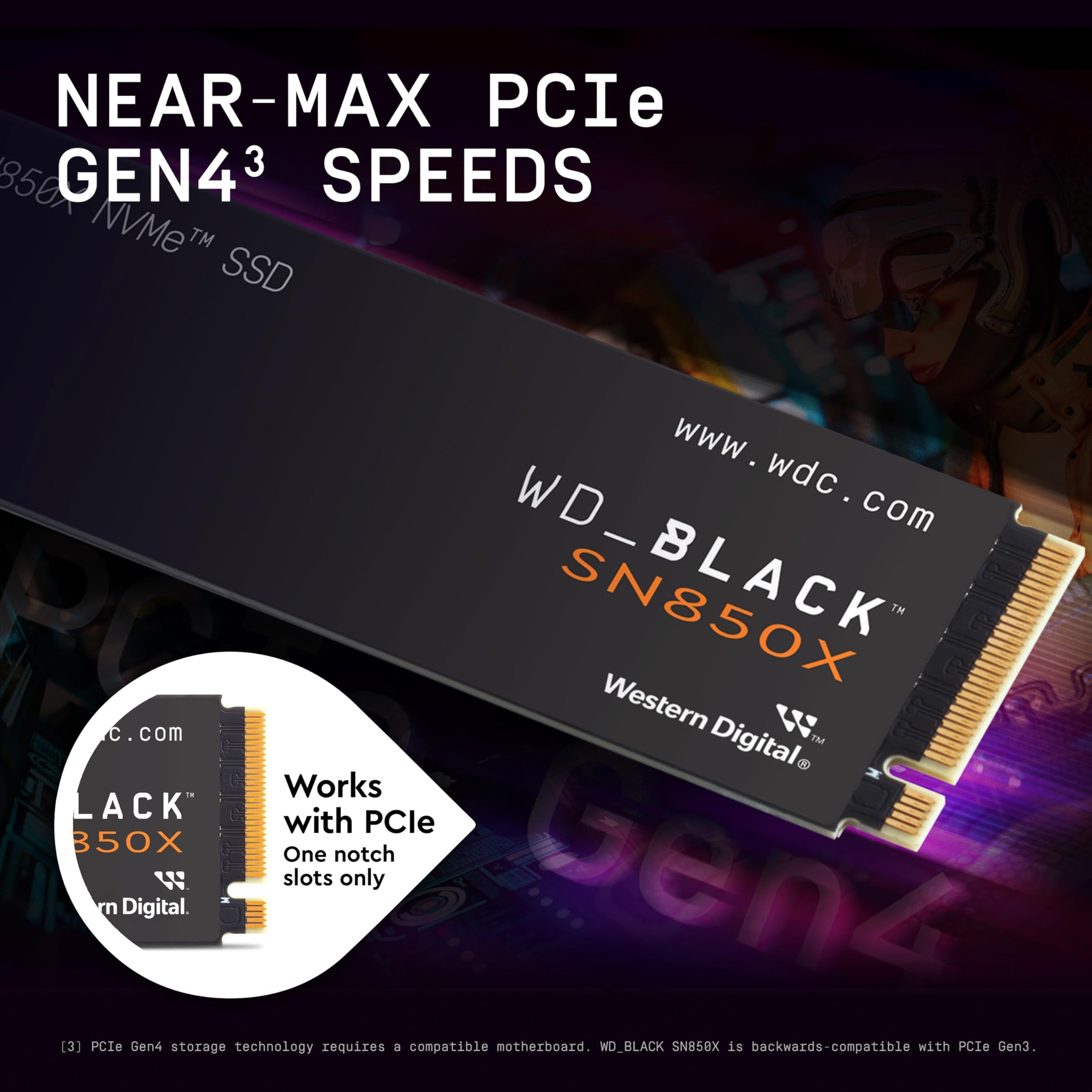 WD Black 2TB SN850X NVMe Gaming SSD for Lightning Fast Speeds