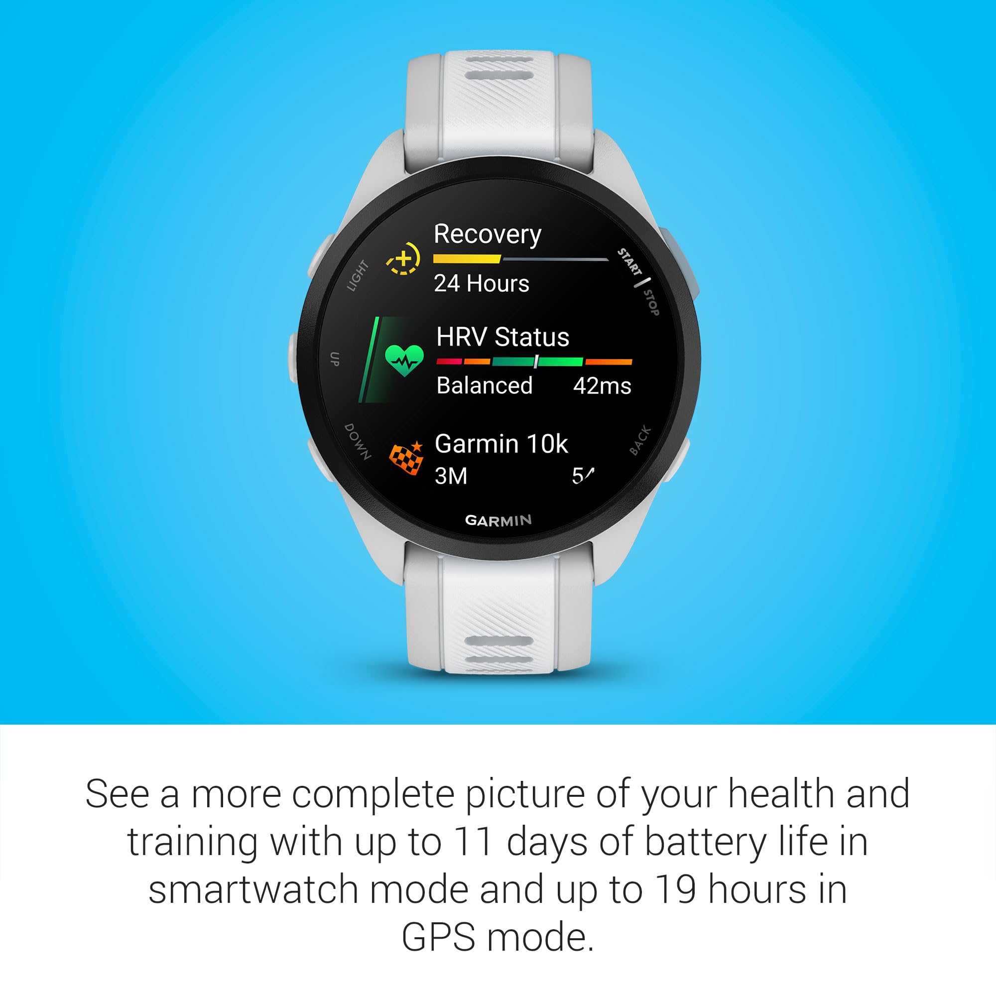 Garmin Forerunner 165 Running Smartwatch With AMOLED Display