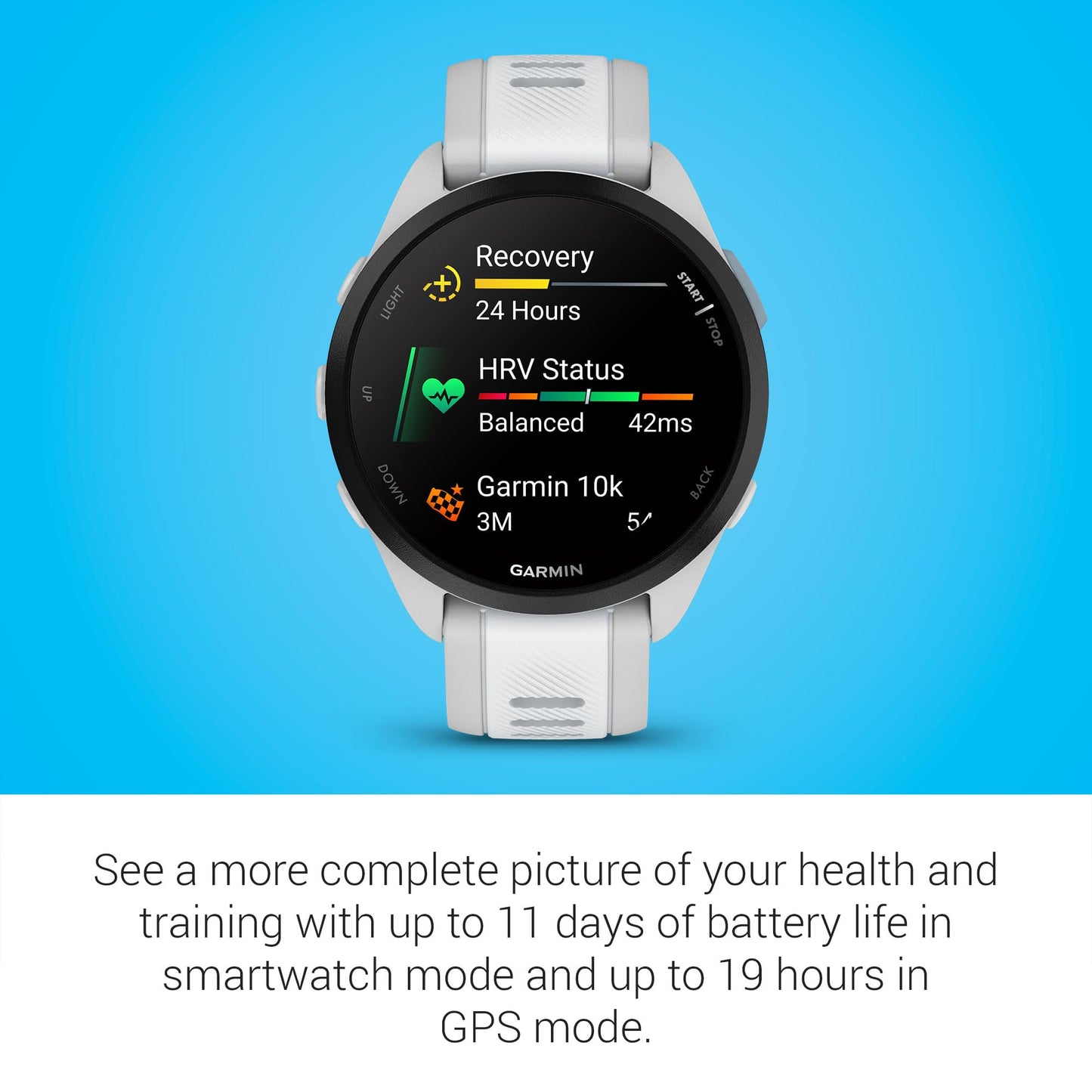 Garmin Forerunner 165 Running Smartwatch With AMOLED Display