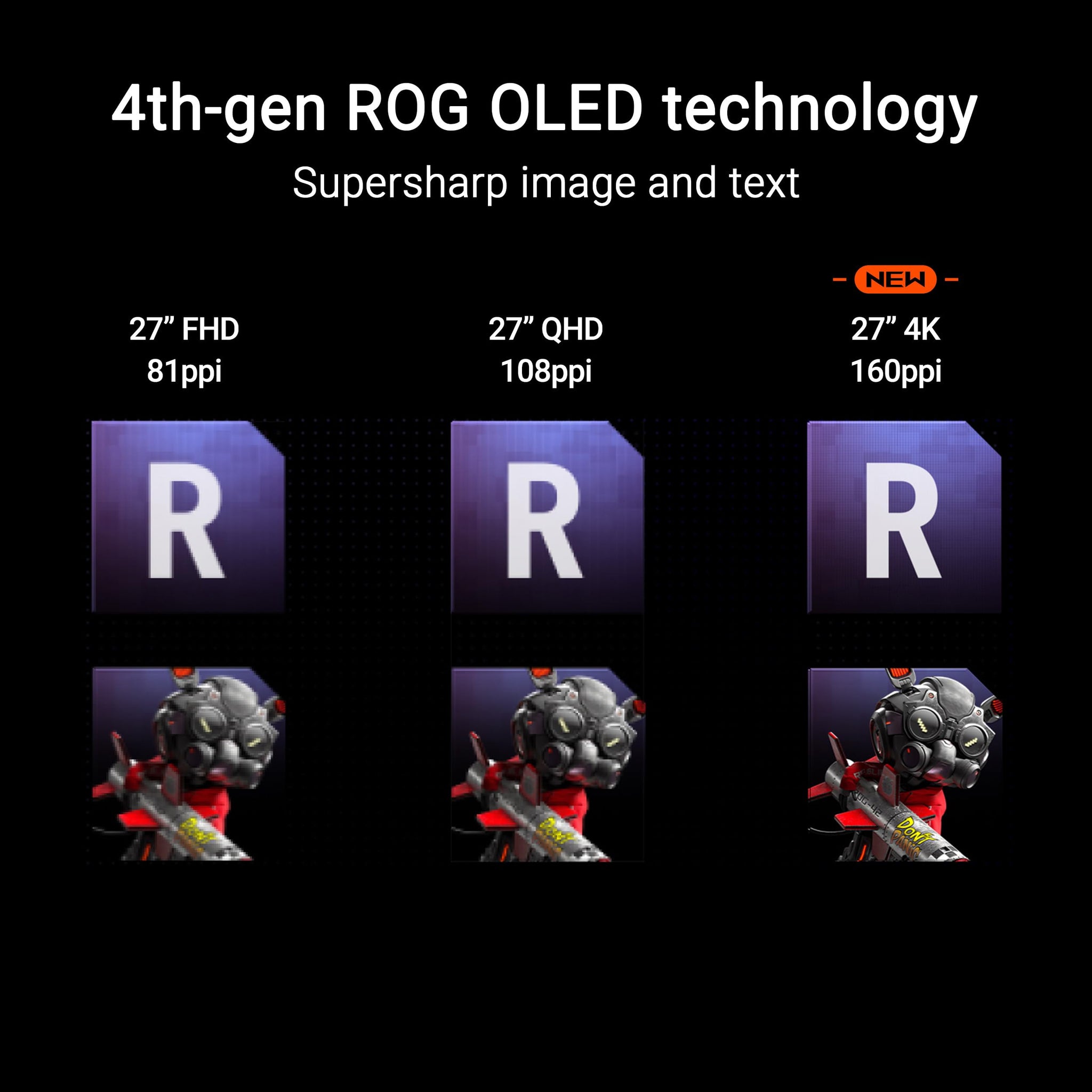 ASUS ROG Strix 27 Inch 1440P OLED Gaming Monitor