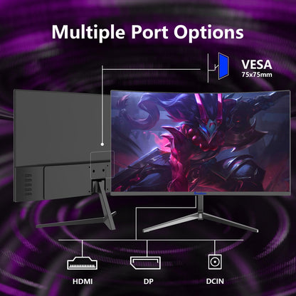 27 Inch IPS Gaming Monitor 100Hz Frameless 1080P HDMI