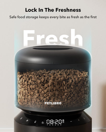 PETLIBRO Automatic Cat Feeder with HD Camera and Alerts