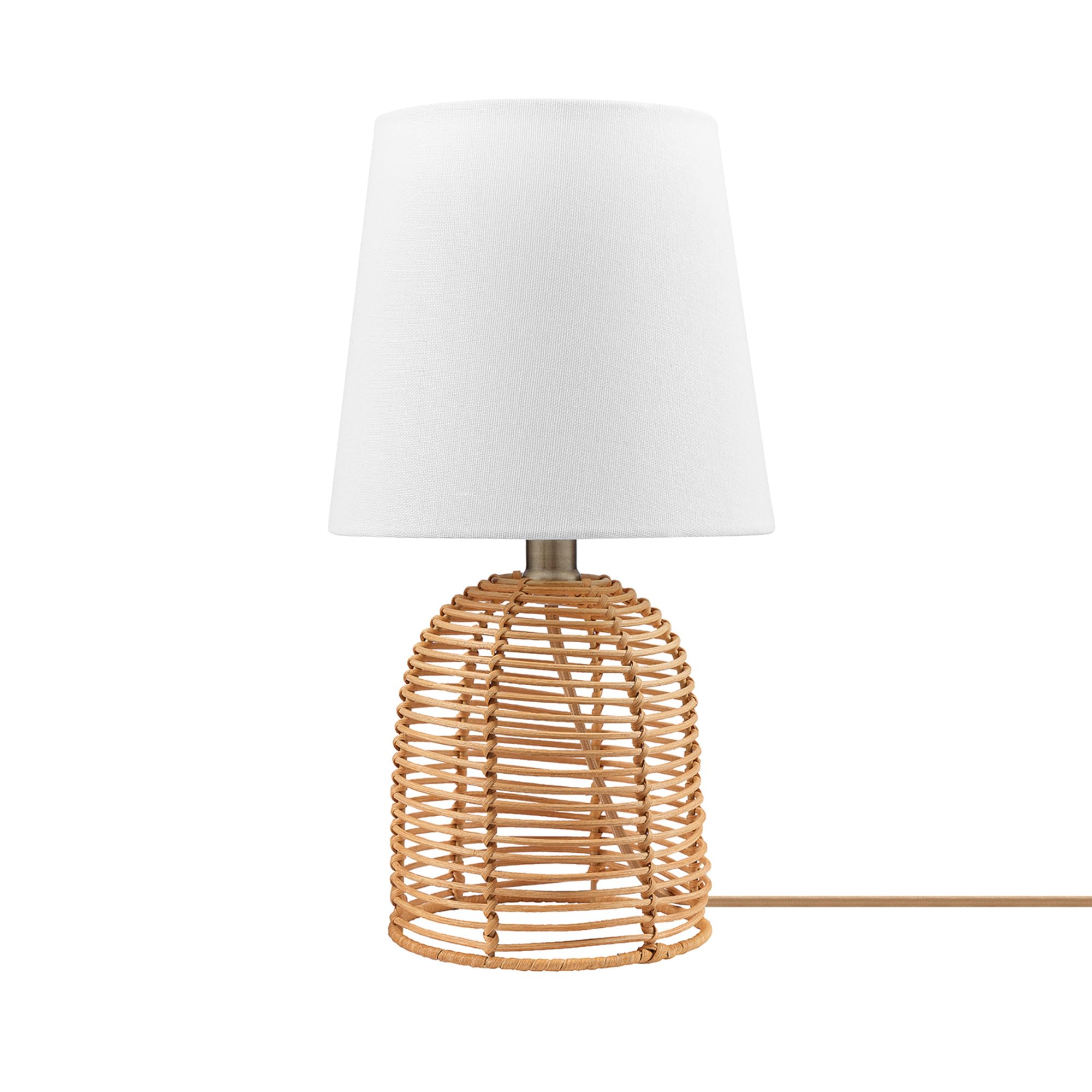 Maya 21 Inch Clear Glass Fillable Table Lamp