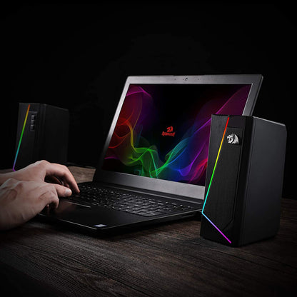 Redragon GS520 RGB Desktop Speakers with Enhanced Sound