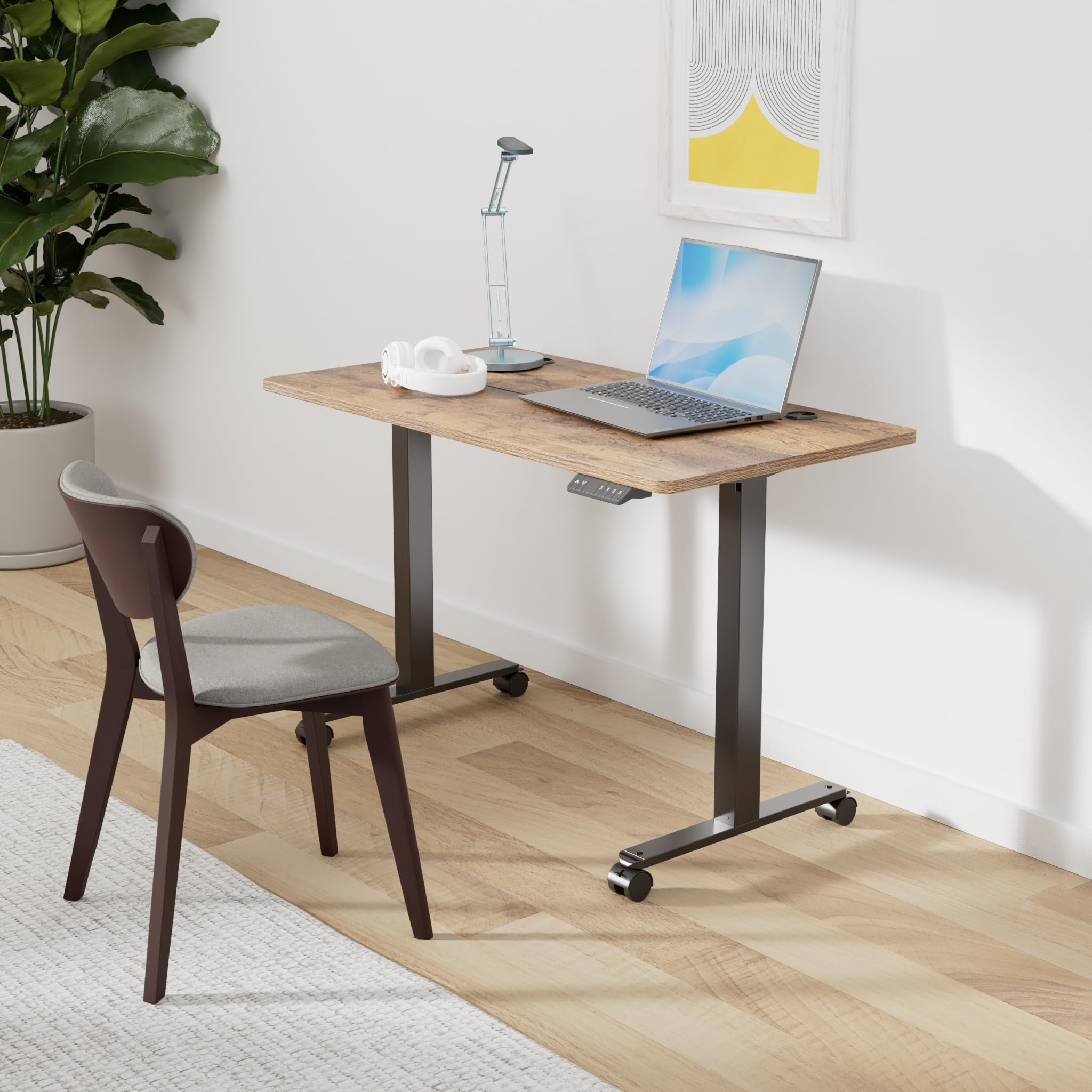 CubiCubi Adjustable Electric Standing Desk for Comfort