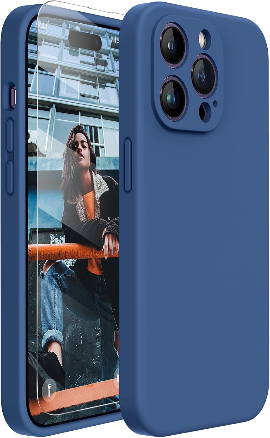 Miracase MagSafe Case for iPhone 17 Pro Max 3mm Orange