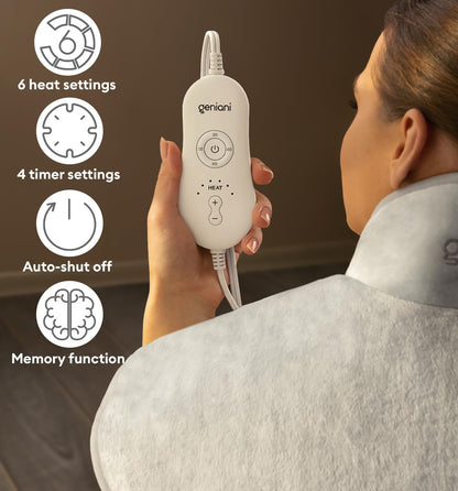 Geniani Large Electric Heating Pad for Pain Relief