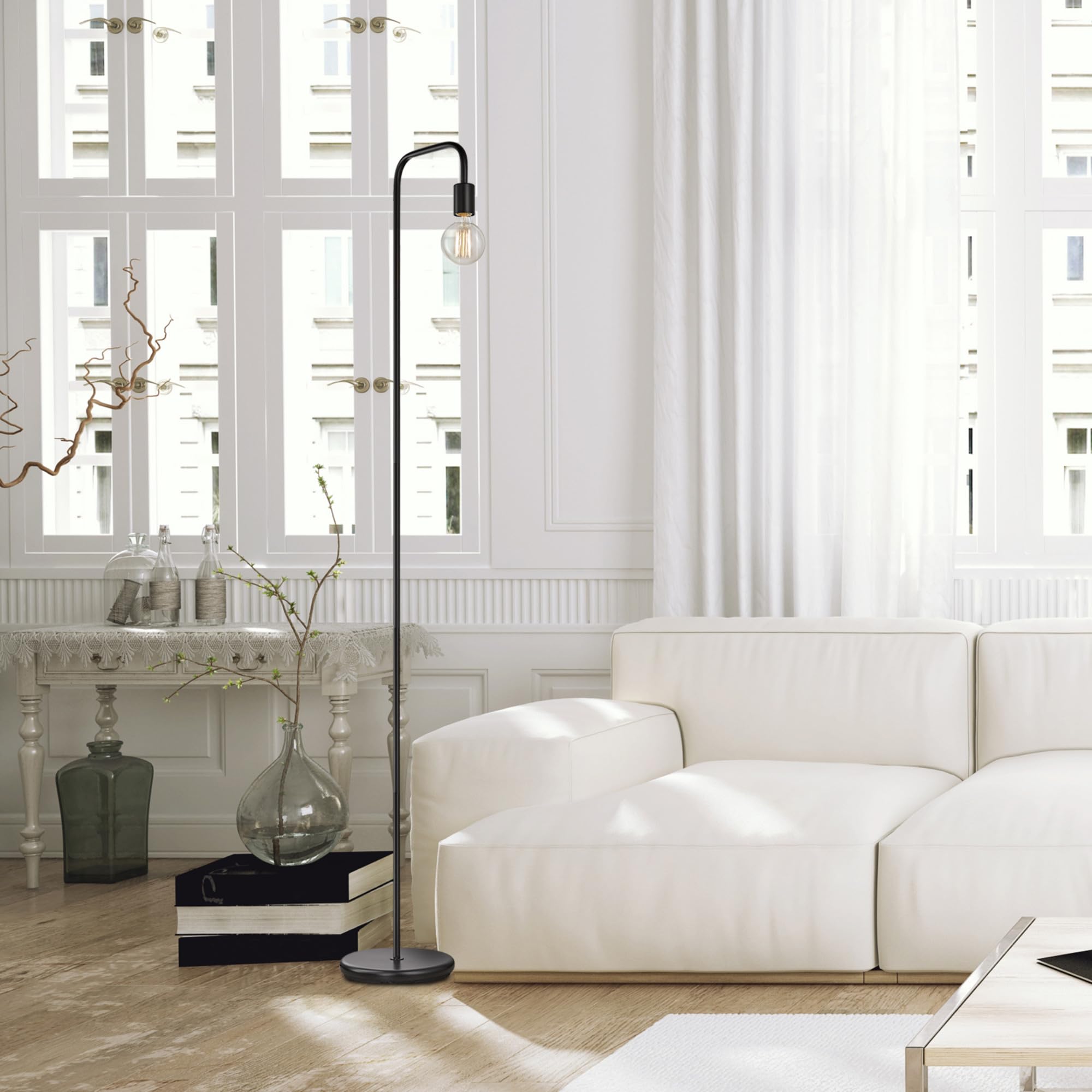 Elegant 70 Inch Floor Lamp with Foot Switch