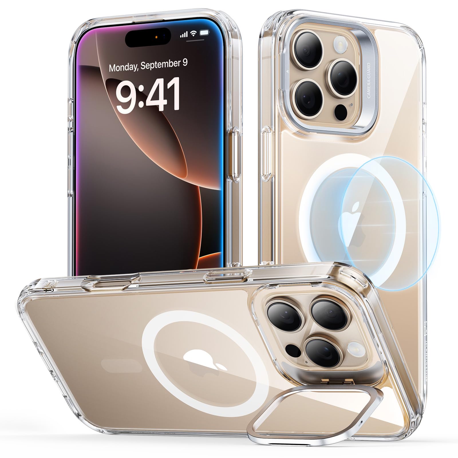 Military-Grade Clear Case for iPhone 16 Pro Max