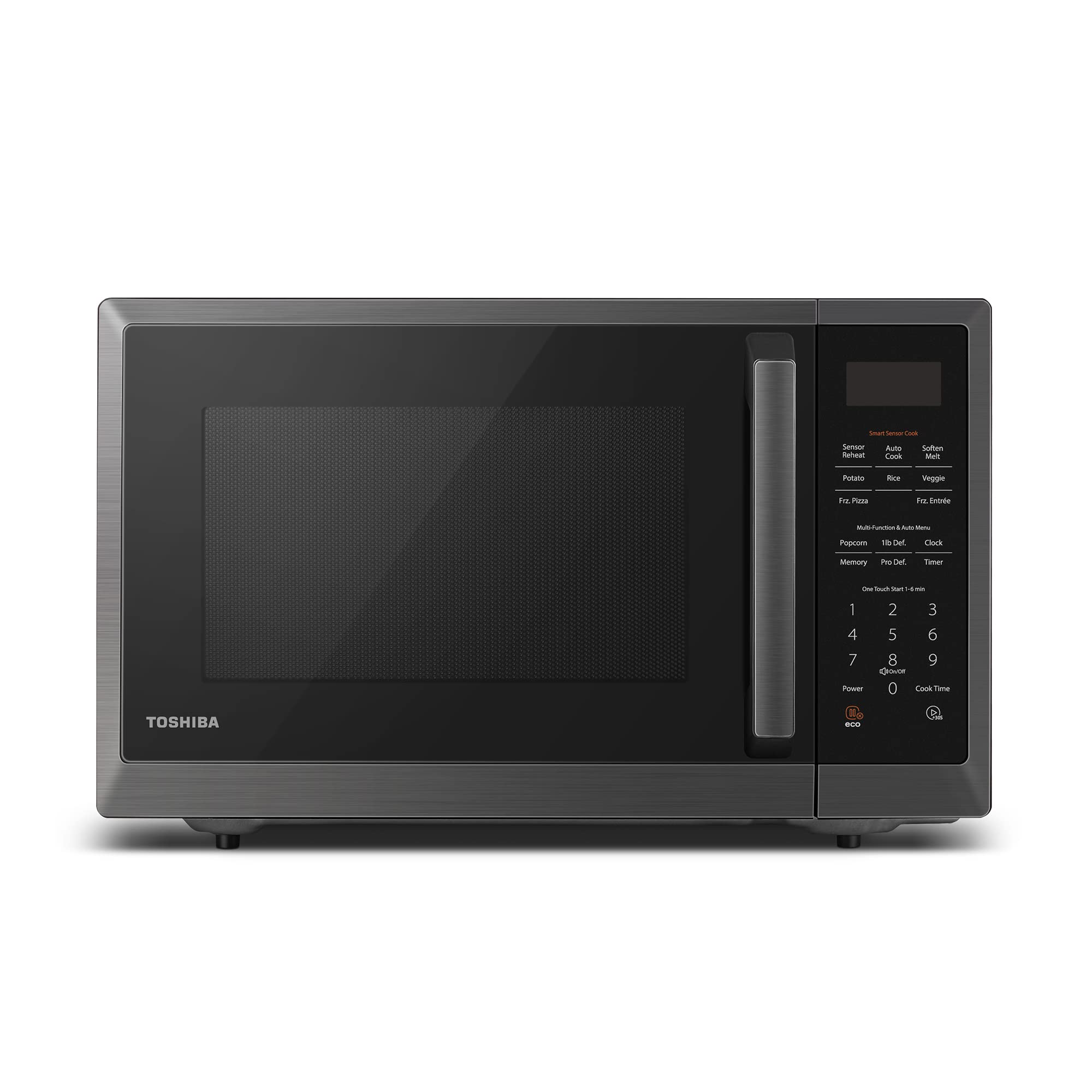 Toshiba Small Countertop Microwave with Child Lock Feature