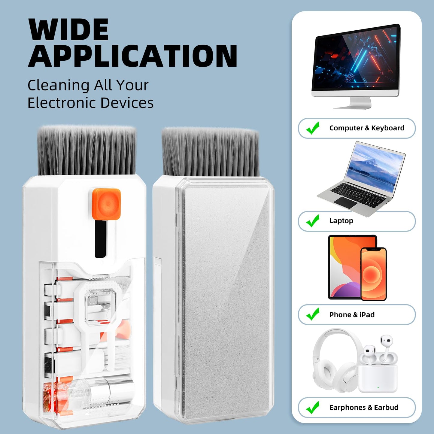 All In One Keyboard Cleaning Kit 10 In 1 Screen Cleaner