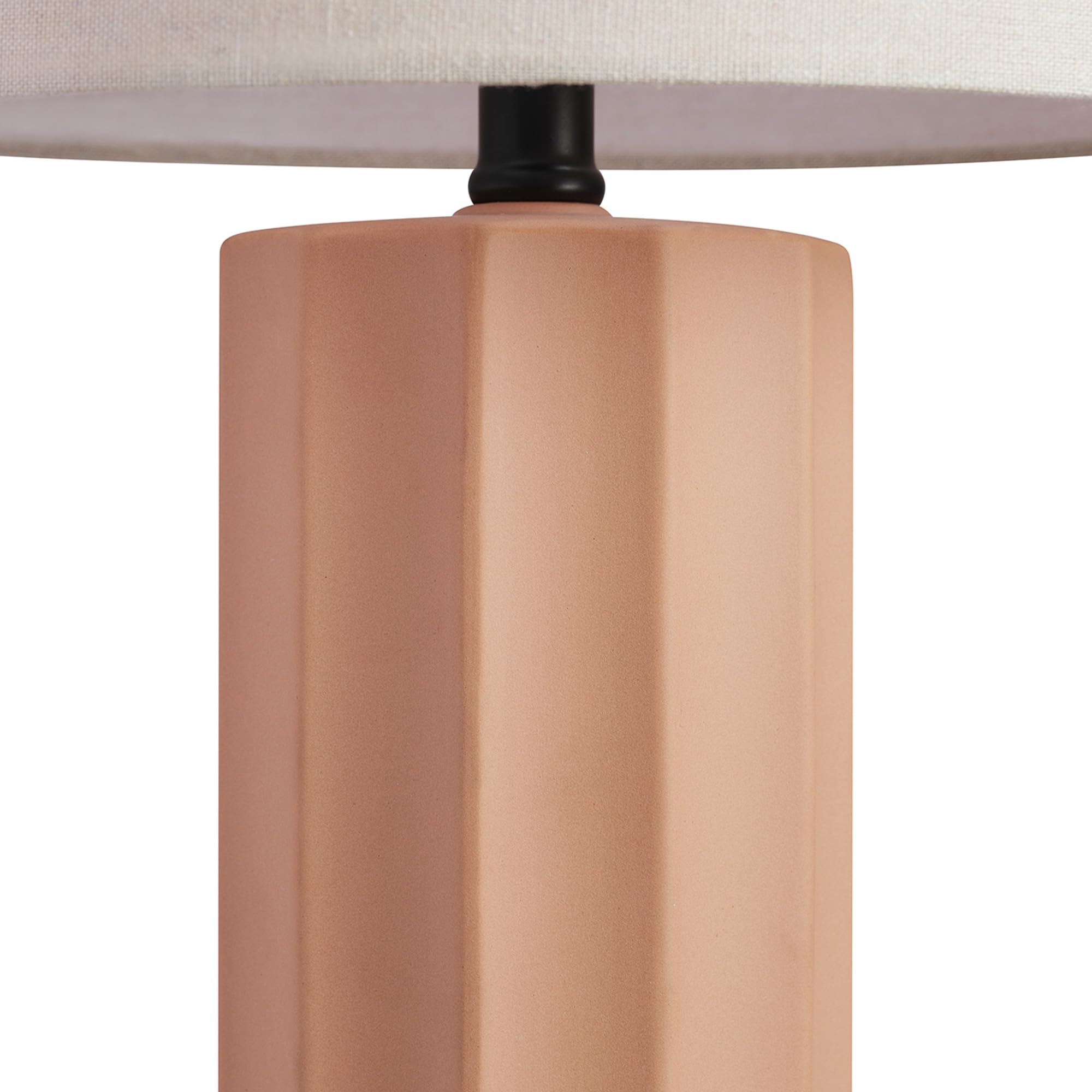 Maya 21 Inch Clear Glass Fillable Table Lamp