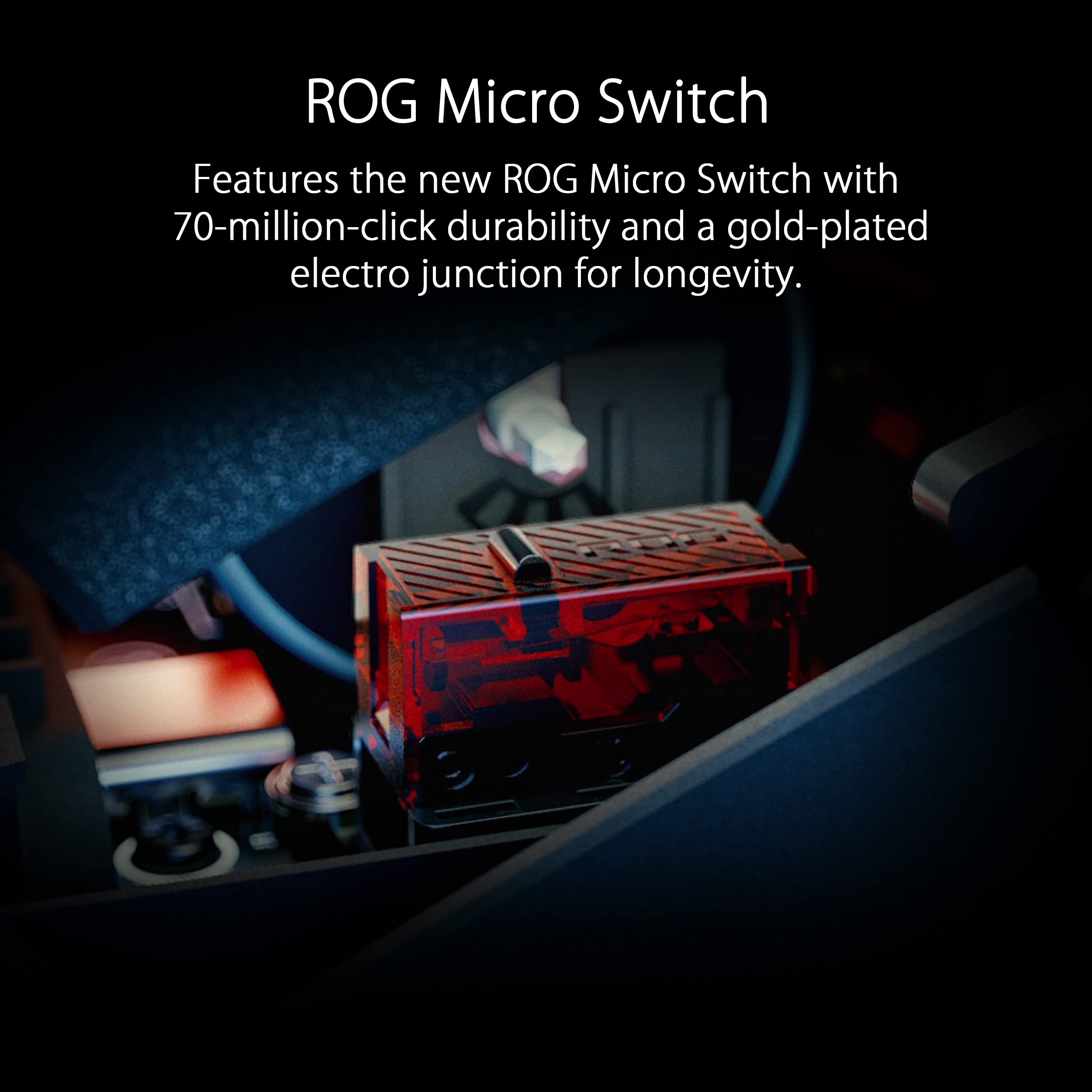 ASUS ROG Spatha X Wireless Gaming Mouse with RGB Lighting