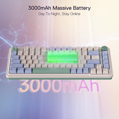 Redragon K673 Pro Wireless RGB Gaming Keyboard with Custom Knob