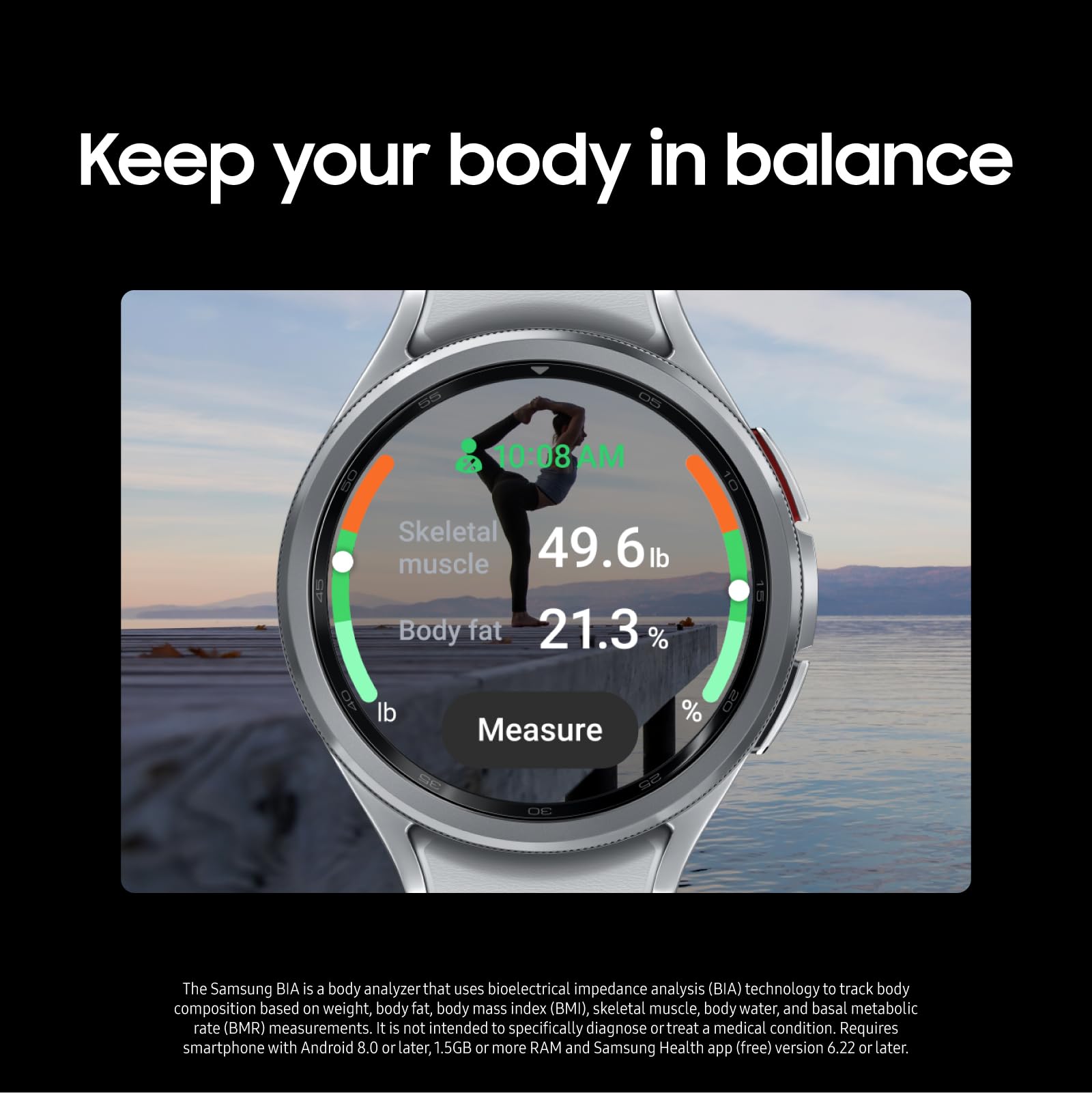 Samsung Galaxy Watch6 Classic Smartwatch With Rotating Bezel